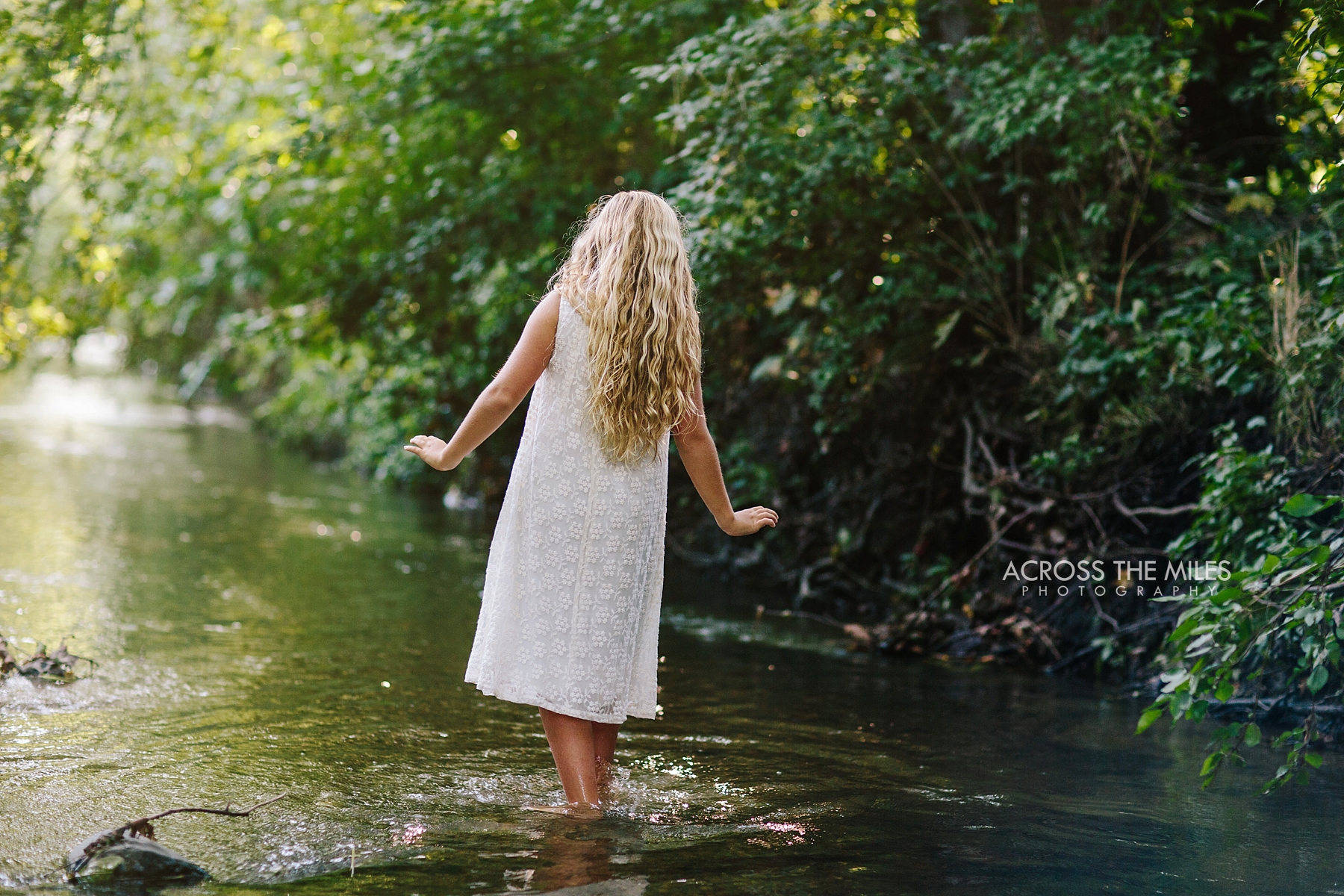Millie at the Creek | Champaign, IL Child Photographer - across the ...